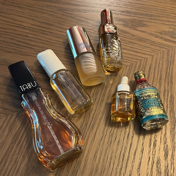 Vintage Perfumes Lot Tabu Lady in White Wind Song Kolnisch Wasser - Picture 6 of 6